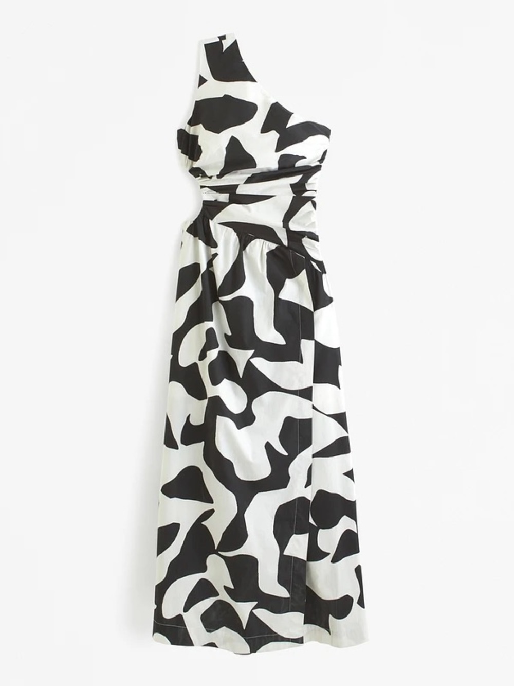 Abercrombie & Fitch NEW Fiore One Shoulder Maxi Cut Out Dress Women’s XS Pockets